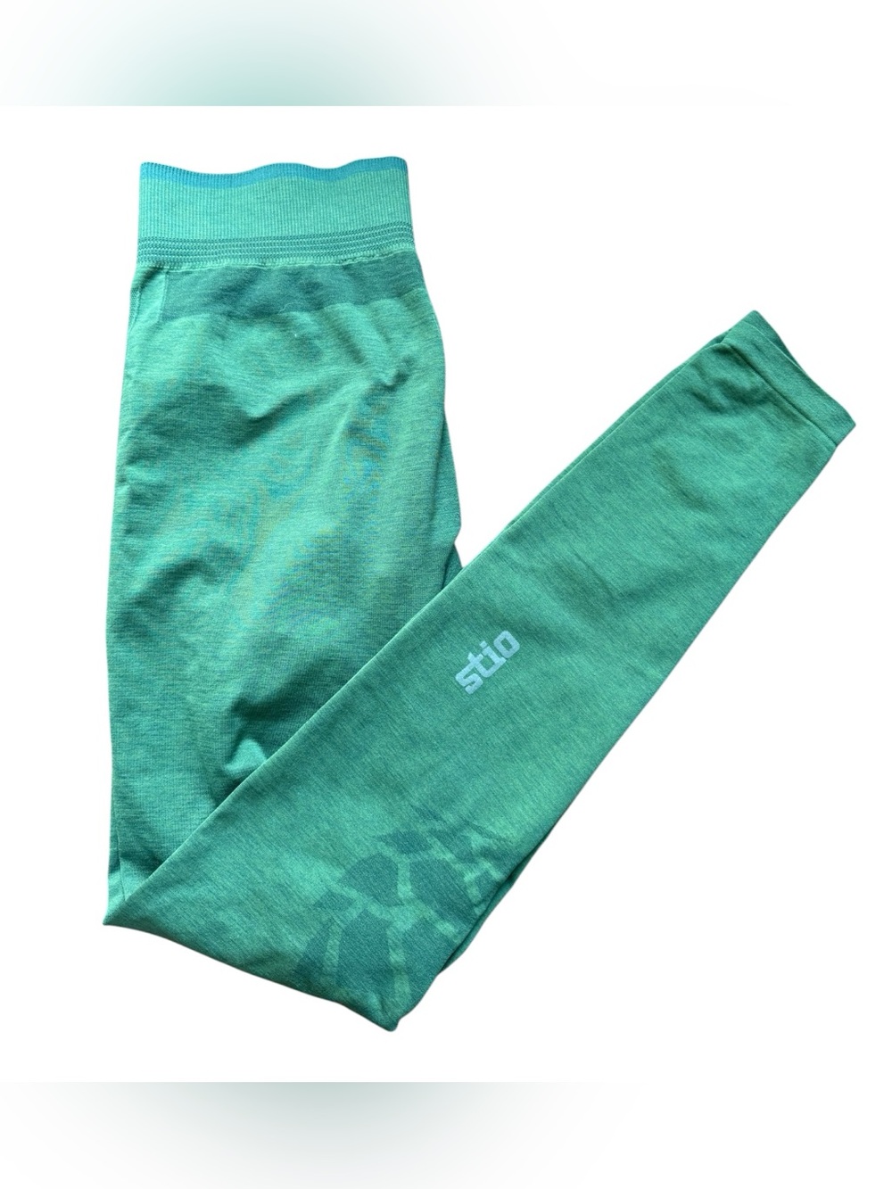 Stio Green High-Rise Seamless Performance Leggings Medium - Picture 2 of 12